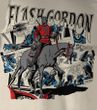 Flash Gordon T-Shirt - Flash Adult Dirty White Tee Shirt