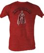 Flash Gordon T-Shirt - Mingin Adult Red Heather Tee Shirt
