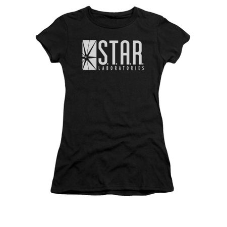 Flash Shirt Juniors Star Labs Black T-Shirt