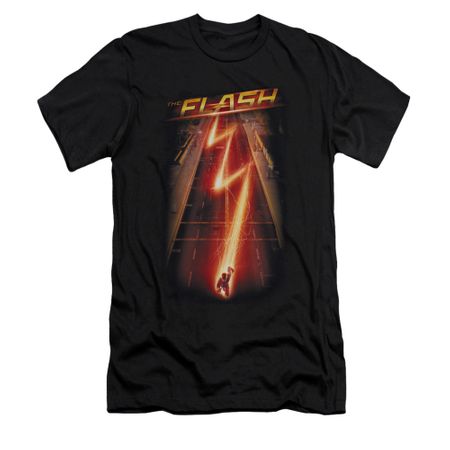 Flash Shirt Slim Fit Lightning Bolt Black T-Shirt