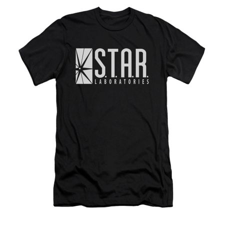 Flash Shirt Slim Fit Star Labs Black T-Shirt