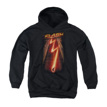 Flash Youth Hoodie Lightning Bolt Black Kids Hoody