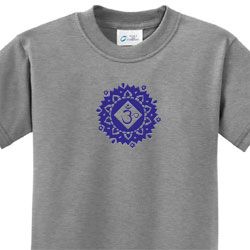 Floral Sahasrara Kids Yoga Shirts