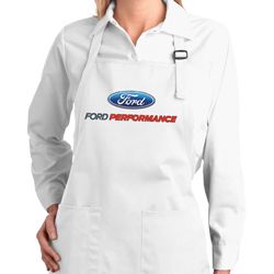 For Performance Parts Ladies Full Length Apron with Pockets