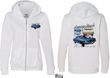 Ford 1967 Mustang (Front & Back) Ladies Full Zip Hoodie