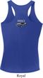 Ford 1974 Cobra Profile Back Print Ladies Dry Wicking Racerback Tank