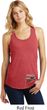 Ford 1974 Cobra Profile Bottom Print Ladies Racerback Tank Top