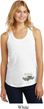 Ford 1974 Cobra Profile Bottom Print Ladies Racerback Tank Top