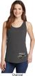 Ford 1974 Cobra Profile Bottom Print Ladies Tank Top