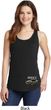 Ford 1974 Cobra Profile Bottom Print Ladies Tank Top