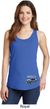 Ford 1974 Cobra Profile Bottom Print Ladies Tank Top