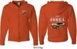 Ford 1974 Cobra Profile (Front & Back) Full Zip Hoodie