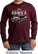 Ford 1974 Cobra Profile Kids Long Sleeve Shirt