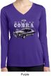 Ford 1974 Cobra Profile Ladies Dry Wicking Long Sleeve Shirt