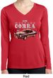 Ford 1974 Cobra Profile Ladies Dry Wicking Long Sleeve Shirt