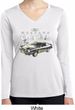 Ford 1974 Cobra Profile Ladies Dry Wicking Long Sleeve Shirt