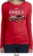 Ford 1974 Cobra Profile Ladies Long Sleeve Shirt