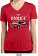 Ford 1974 Cobra Profile Ladies Moisture Wicking V-neck Shirt