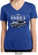 Ford 1974 Cobra Profile Ladies Moisture Wicking V-neck Shirt