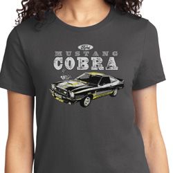Ford 1974 Cobra Profile Ladies Shirt Ford 1974 Cobra Profile Ladies Shirt