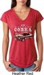 Ford 1974 Cobra Profile Ladies Tri Blend V-Neck Shirt