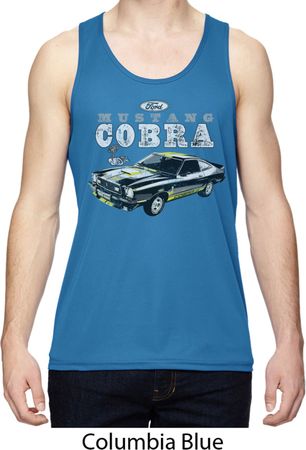 Ford 1974 Cobra Profile Mens Moisture Wicking Tanktop