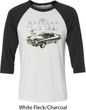 Ford 1974 Cobra Profile Mens Raglan Shirt