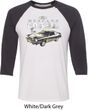 Ford 1974 Cobra Profile Mens Raglan Shirt