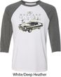 Ford 1974 Cobra Profile Mens Raglan Shirt