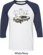 Ford 1974 Cobra Profile Mens Raglan Shirt