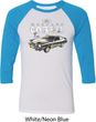 Ford 1974 Cobra Profile Mens Raglan Shirt