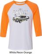 Ford 1974 Cobra Profile Mens Raglan Shirt