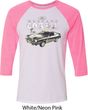 Ford 1974 Cobra Profile Mens Raglan Shirt