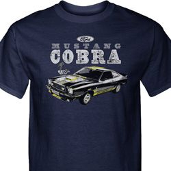 Ford 1974 Cobra Profile Mens Tall Shirt