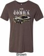 Ford 1974 Cobra Profile Mens Tri Blend Crewneck Shirt