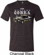 Ford 1974 Cobra Profile Mens Tri Blend Crewneck Shirt