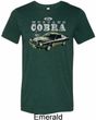 Ford 1974 Cobra Profile Mens Tri Blend Crewneck Shirt