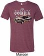 Ford 1974 Cobra Profile Mens Tri Blend Crewneck Shirt