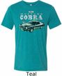 Ford 1974 Cobra Profile Mens Tri Blend Crewneck Shirt