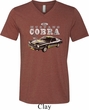 Ford 1974 Cobra Profile Mens Tri Blend V-neck Shirt