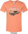 Ford 1974 Cobra Profile Mens Tri Blend V-neck Shirt
