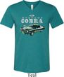 Ford 1974 Cobra Profile Mens Tri Blend V-neck Shirt