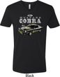 Ford 1974 Cobra Profile Mens V-Neck Shirt