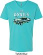 Ford 1974 Cobra Profile Mens V-Neck Shirt