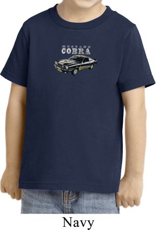 Ford 1974 Cobra Profile Middle Print Toddler Shirt