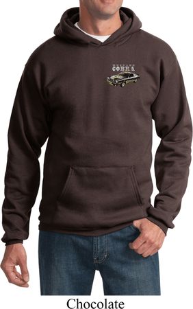 Ford 1974 Cobra Profile Pocket Print Hoody
