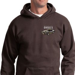 Ford 1974 Cobra Profile Pocket Print Hoody