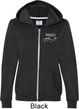 Ford 1974 Cobra Profile Pocket Print Ladies Full Zip Hoodie
