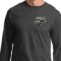 Ford 1974 Cobra Profile Pocket Print Long Sleeve Shirt