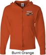 Ford 1974 Cobra Profile Pocket Print Mens Full Zip Hoodie